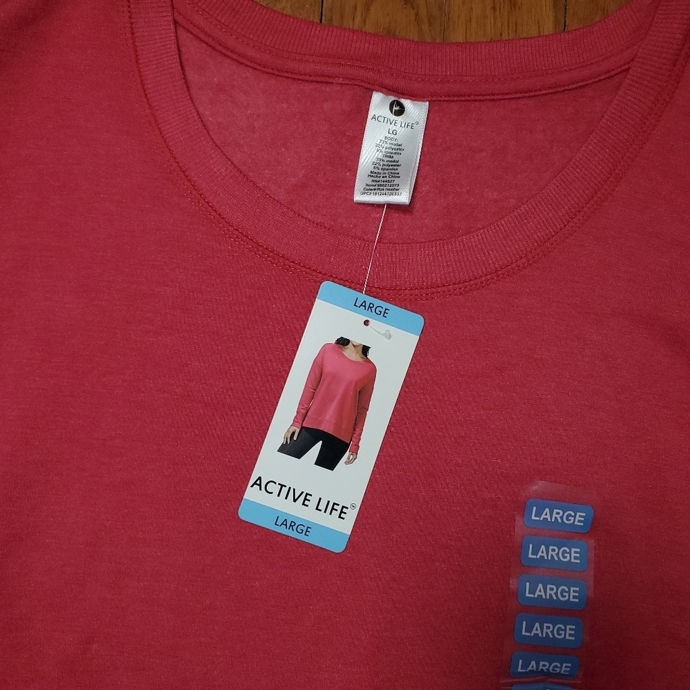 Active Life Pink Sweatshirt - Picture 3 of 9